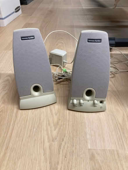 Photo of free Harmon/Kardon desktop speakers (Waltham ma) #1