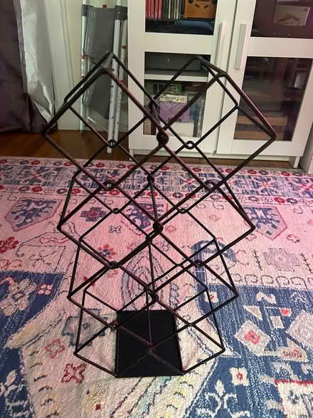 Photo of free Metal Wine Rack (Tufts University) #3