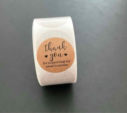 Photo of free Thank You Stickers (North Shields Fish Quay NE29) #1