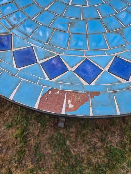 Photo of free Mosaic garden table (Cheshunt EN8) #3