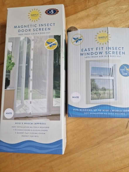 Photo of free Door screen and window screen. Never used. (Freuchie KY15) #1