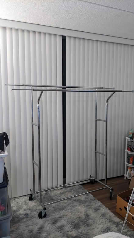 Photo of free Chrome Clothing Rack (01890) #1