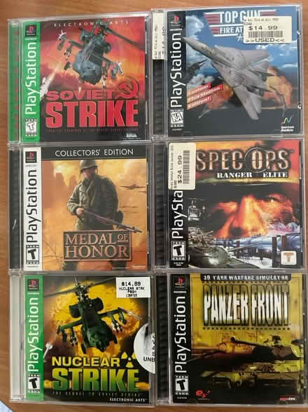 Photo of free PlayStation One games (Pepperell) #1