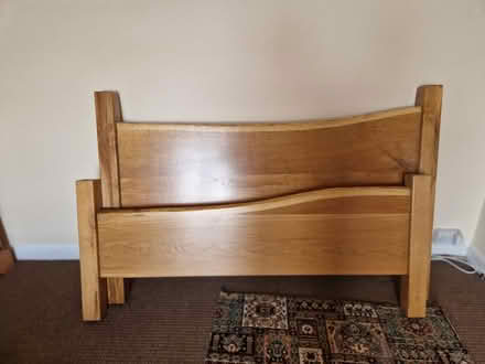 Photo of free Solid pine headboard and fooboard (Freuchie KY15) #1