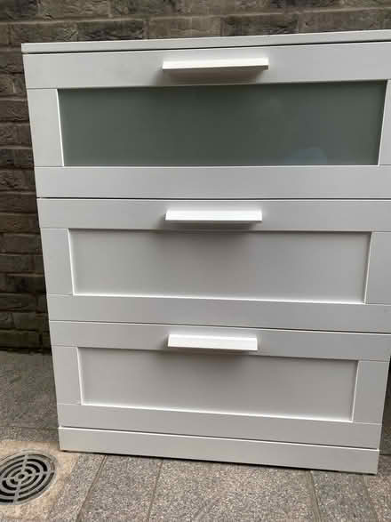 Photo of free White cabinet with drawers (SE10) #1