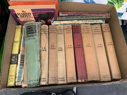 Photo of free classic old Hardy Boys books & more (Greenwood) #1