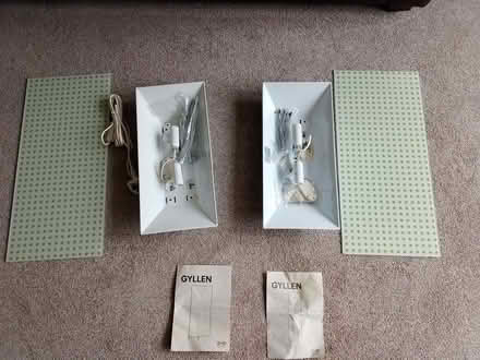 Photo of free Ikea "Gyllen" wall lamps (Sapley PE28) #1