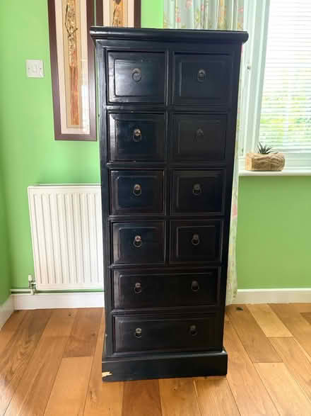 Photo of free Lacquered tall drawers (Tysoe CV350S) #1