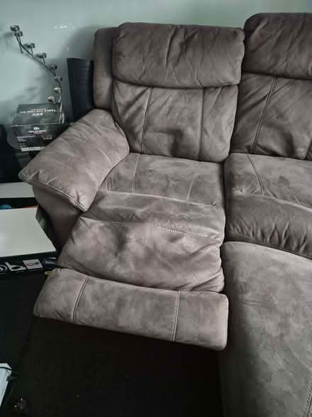 Photo of free Large sofa, large chair and foot stool (Middlewood S6) #4