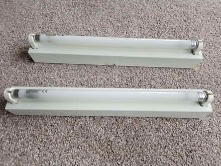 Photo of free Small fluorescent light fittings (Sapley PE28) #1