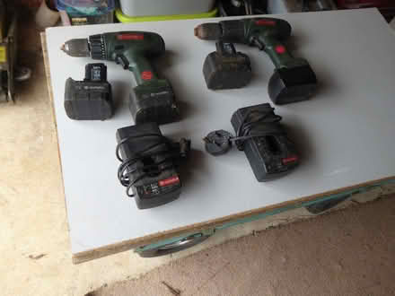 Photo of free Two fairly old Metabo cordless drills (Kirton IP12) #2
