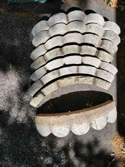 Photo of free Curved scalloped landscape edging (Gloucester) #1