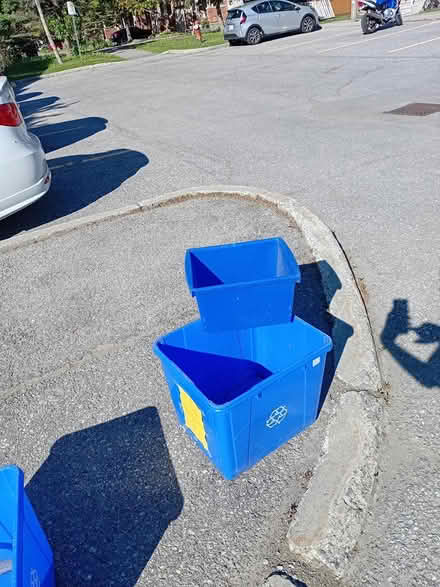 Photo of free Curb Alert: Recycle Bins (Near Mlacak Arena) #1