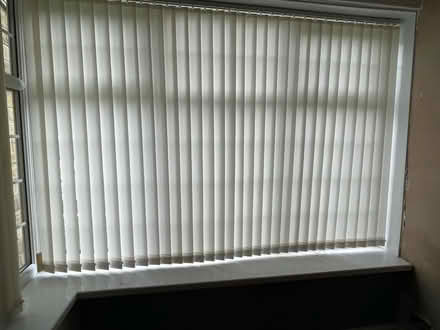 Photo of free Cream vertical blinds (BD18 Shipley) #1