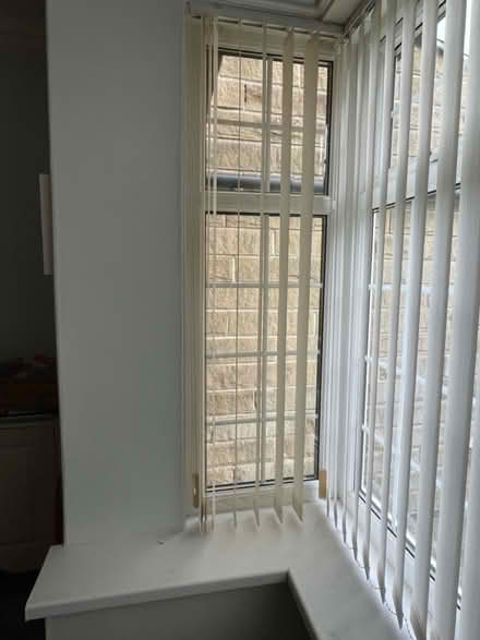 Photo of free Cream vertical blinds (BD18 Shipley) #2