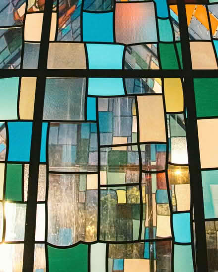 Photo of Stained glass waste offcuts (Milton Keynes Village MK10) #1