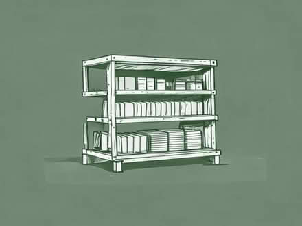 Photo of industrial racking or large sold book shelfs (Lee-on-the-Solent PO13) #1