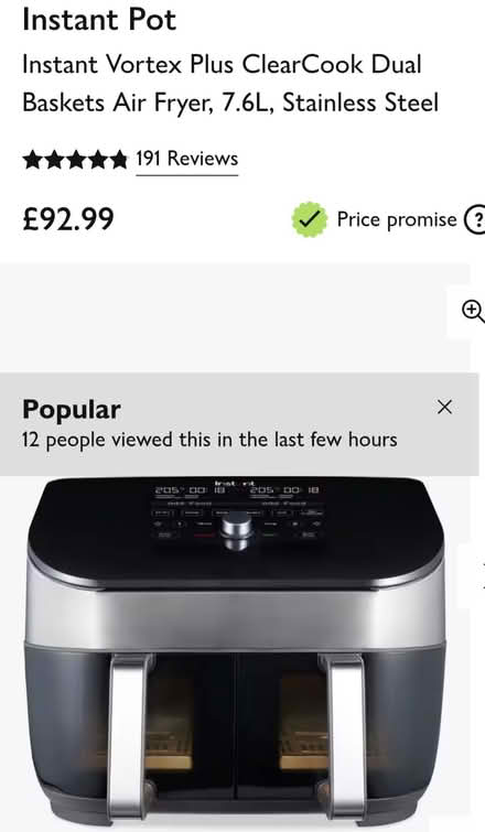 Photo of free Air fryer (Duston) #1