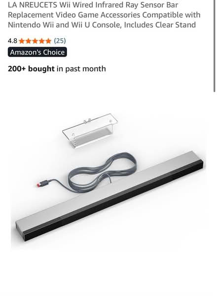 Photo of Wii sensor bar/ RCA➡️HDMI converter (Northgate, WA) #1