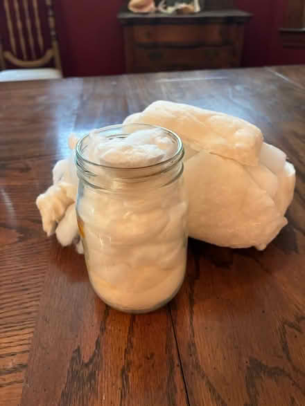 Photo of free Small heap of cotton padding (Park-Monroe Neighborhood) #1