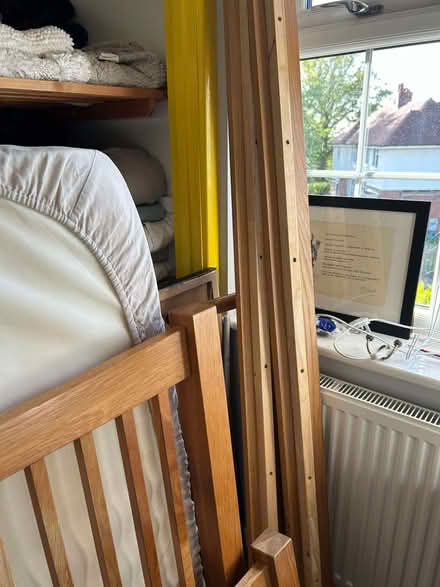 Photo of free Wooden double bed (no mattress) (Colwall Stone WR13) #2
