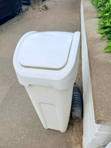Photo of free Tall plastic swing top bin (Southfields SW18) #1