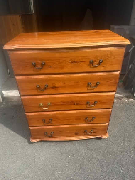 Photo of free Chest of drawers & Pine cabinet (Kingswood BS15) #1
