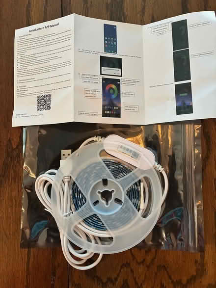 Photo of free String of LED lights, ~63” long (Park-Monroe Neighborhood) #1