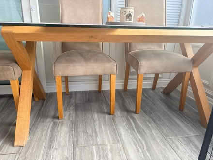 Photo of free Lovely glass dining table (MK45) #1