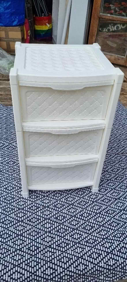 Photo of free Sturdy plastic storage drawers (St Helier SM5) #1