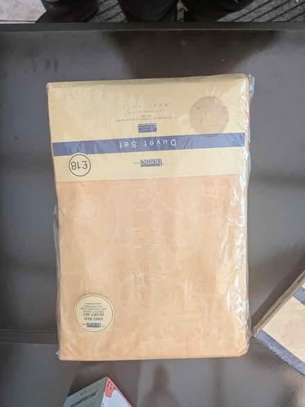 Photo of free Yellow Double Duvet Set (Dover CT15) #1