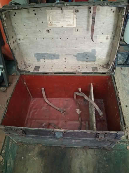 Photo of free Antique trunk (Townsend) #1