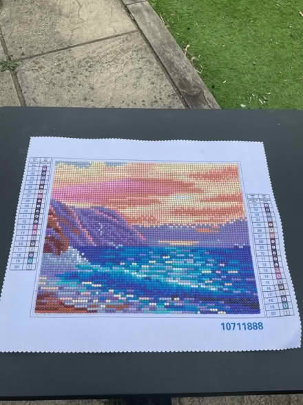 Photo of free Seascape Diamond Art (RG30 Tilehurst) #1