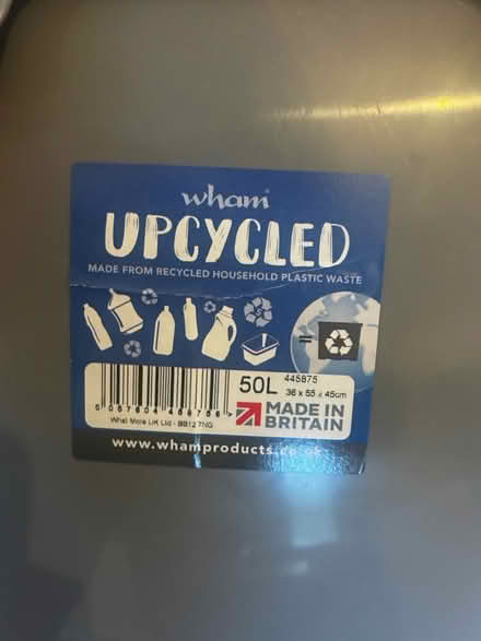Photo of free 50l storage tub (Arborfield RG2) #4