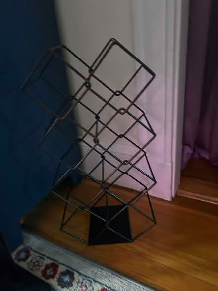 Photo of free Metal Wine Rack (Tufts University) #1