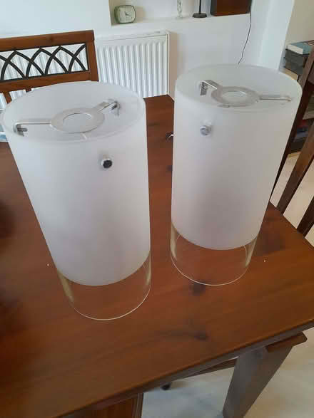 Photo of free Glass lampshades (Middlefield Farm OX28) #1