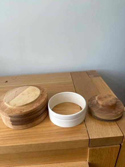 Photo of free Hand turned burger press (Cheltenham) #2
