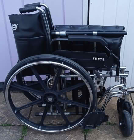 Photo of free Bariatric self propelled wheelchair (Tamworth, B77) #2