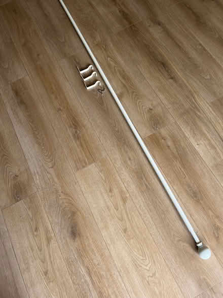 Photo of free curtain rail and hooks (Florence Park OX4) #2