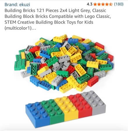 Photo of free 120 ‘Lego’ building bricks (Norham Manor OX2) #1
