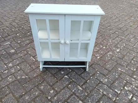 Photo of free Small white cabinet (Clophill MK45) #1
