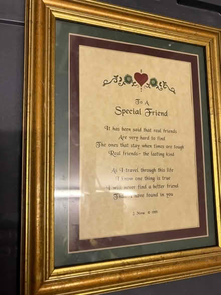 Photo of free Special friend framed print (Kempston) #1