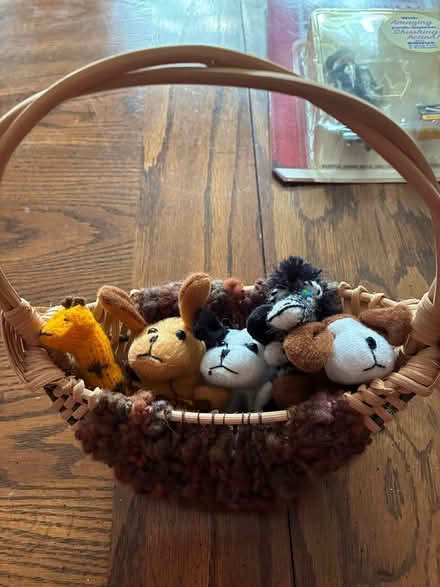Photo of free Cute basket of finger puppets (Park-Monroe Neighborhood) #1