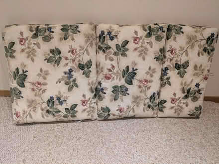 Photo of free 4 Patio Chair Cushions (Bloor West Village) #1