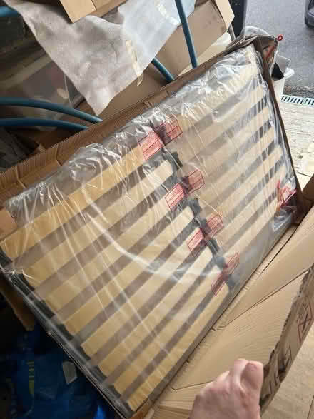 Photo of free Double bed frame (Chells Manor SG1) #2