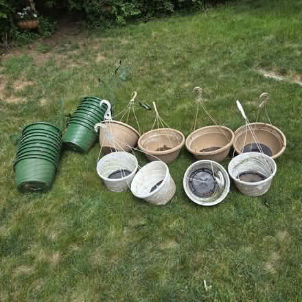 Photo of free Hanging plant pots (near downtown Littleton) #1