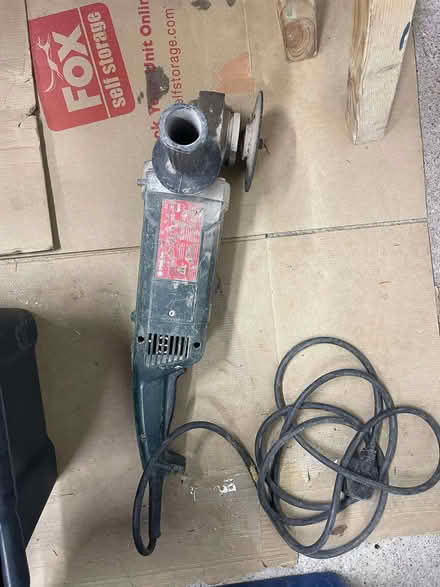Photo of free Well used but working electric angle grinder (Staveley LA8) #2