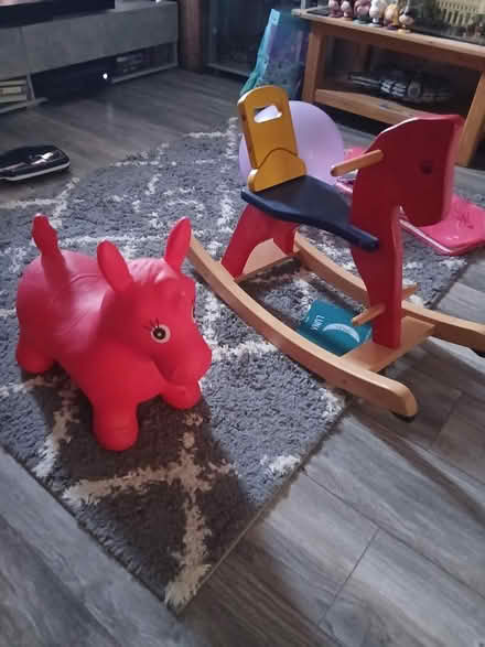 Photo of free Rocking and bouncy horse (Broadbridge Heath, RH12) #1
