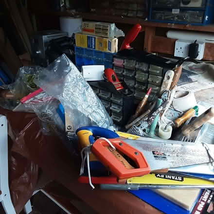 Photo of free Misc. Tools, fasteners, bits, brushes etc. (St. Peter's CT10) #1