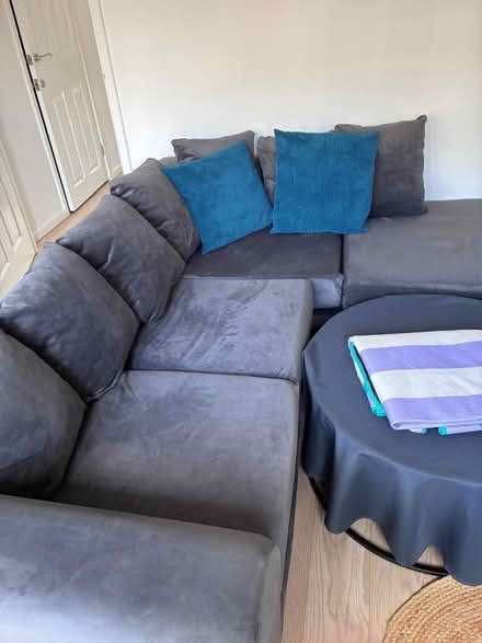 Photo of free Grey L Shaped Couch (BR2) #3